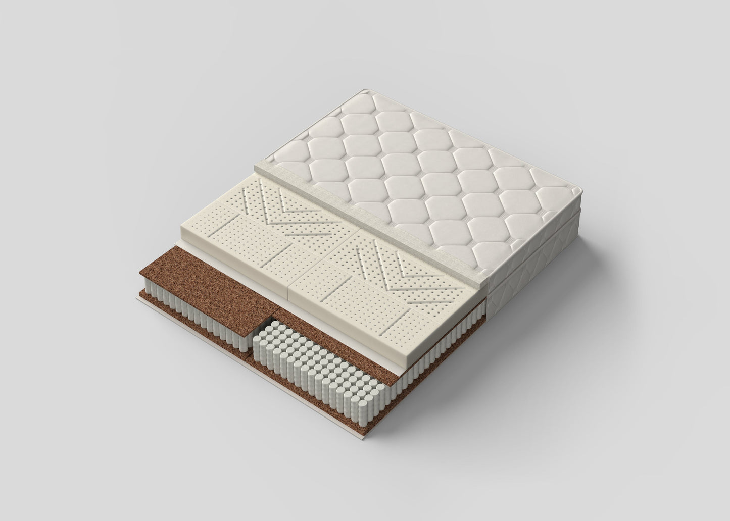 Single - Naturalist mattress 90x200 | Degree of hardness 7/10