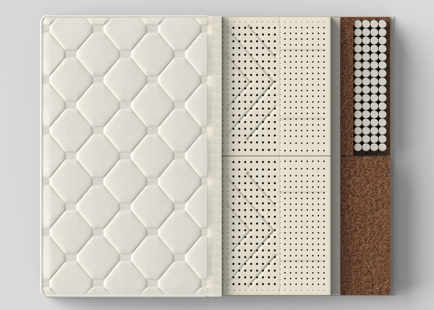 Double - Naturalist mattress, 180x200 | Degree of hardness 5/10